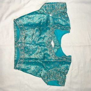 Light blue skirt (choli)